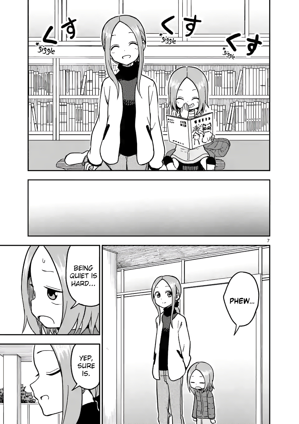 Karakai Jouzu no (Moto) Takagi-san chapter 124 - page 7