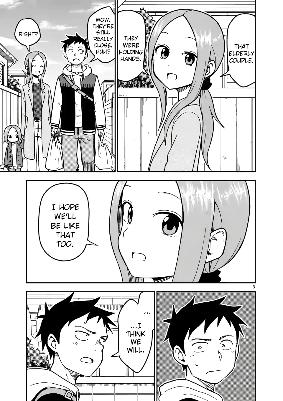 Karakai Jouzu no (Moto) Takagi-san chapter 125 - page 3