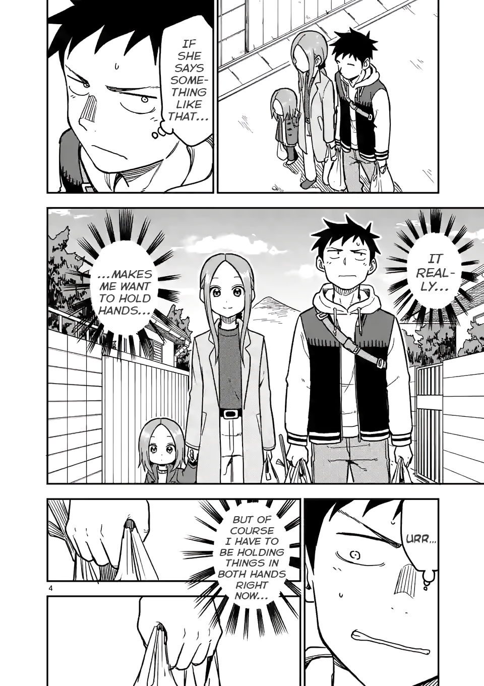 Karakai Jouzu no (Moto) Takagi-san chapter 125 - page 4