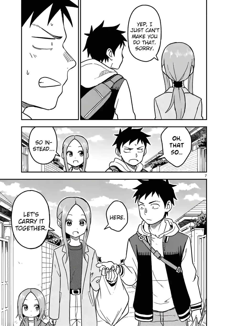 Karakai Jouzu no (Moto) Takagi-san chapter 125 - page 7