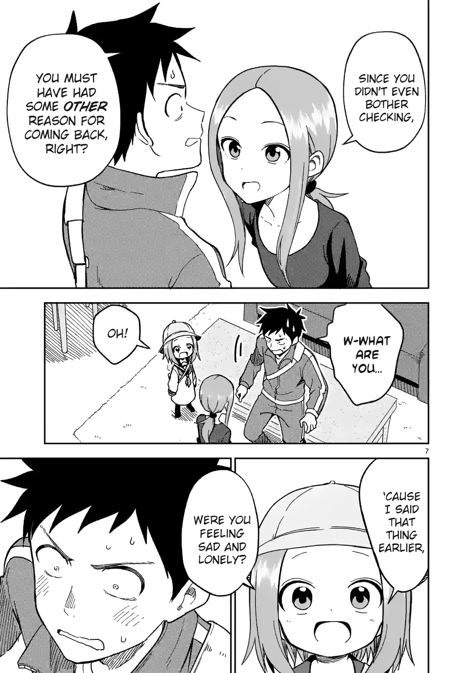 Karakai Jouzu no (Moto) Takagi-san chapter 179 - page 7