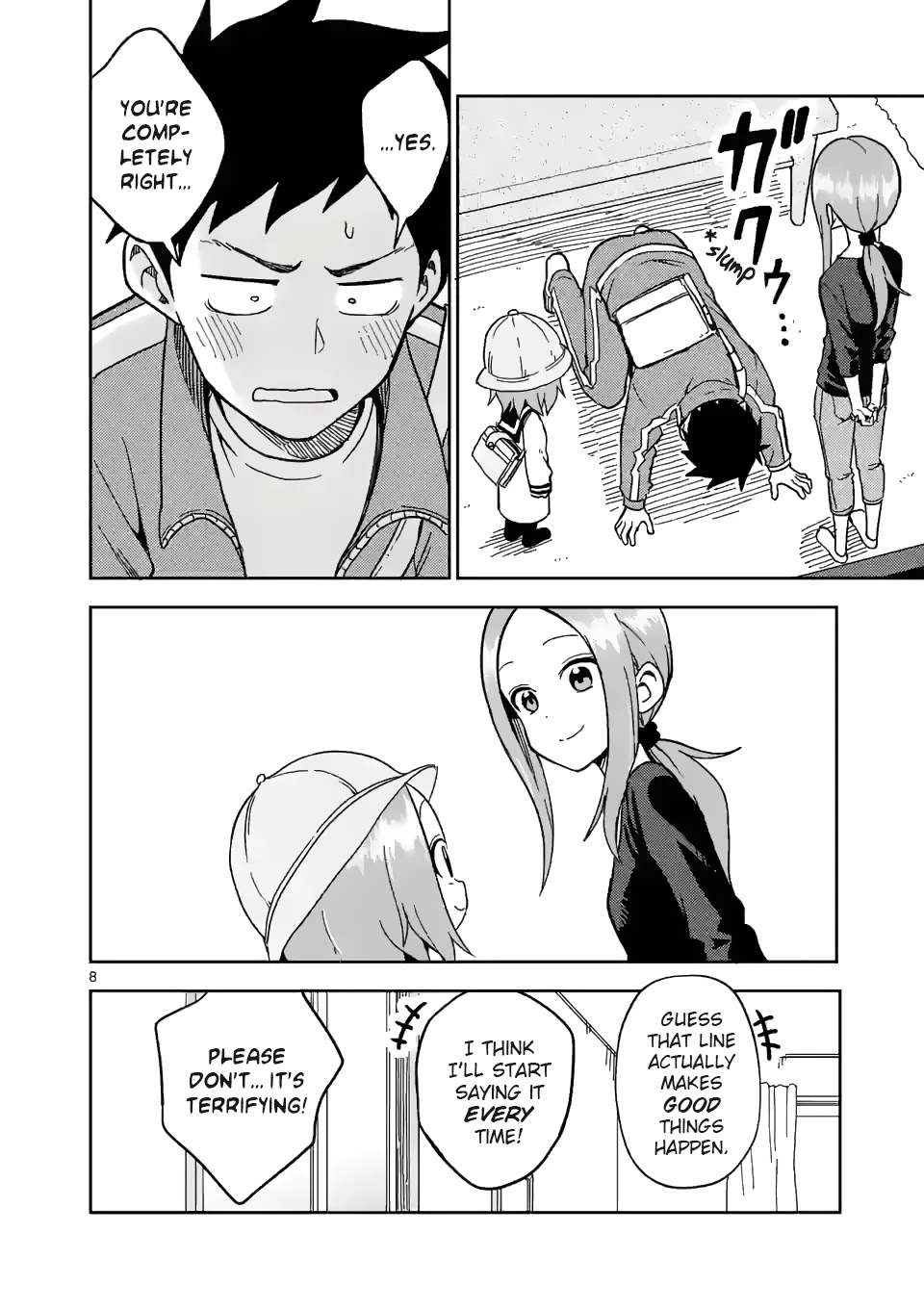 Karakai Jouzu no (Moto) Takagi-san chapter 179 - page 8