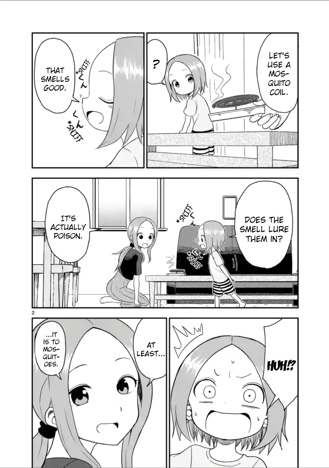 Karakai Jouzu no (Moto) Takagi-san chapter 50 - page 2