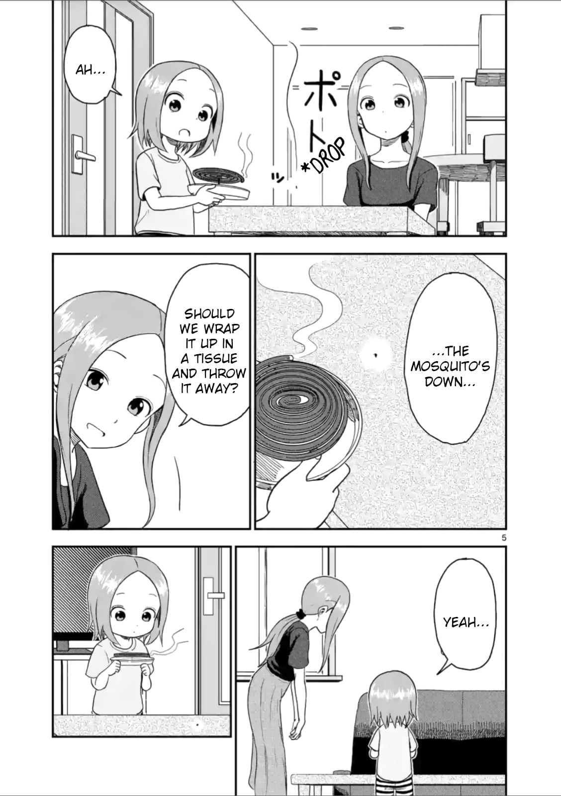 Karakai Jouzu no (Moto) Takagi-san chapter 50 - page 5