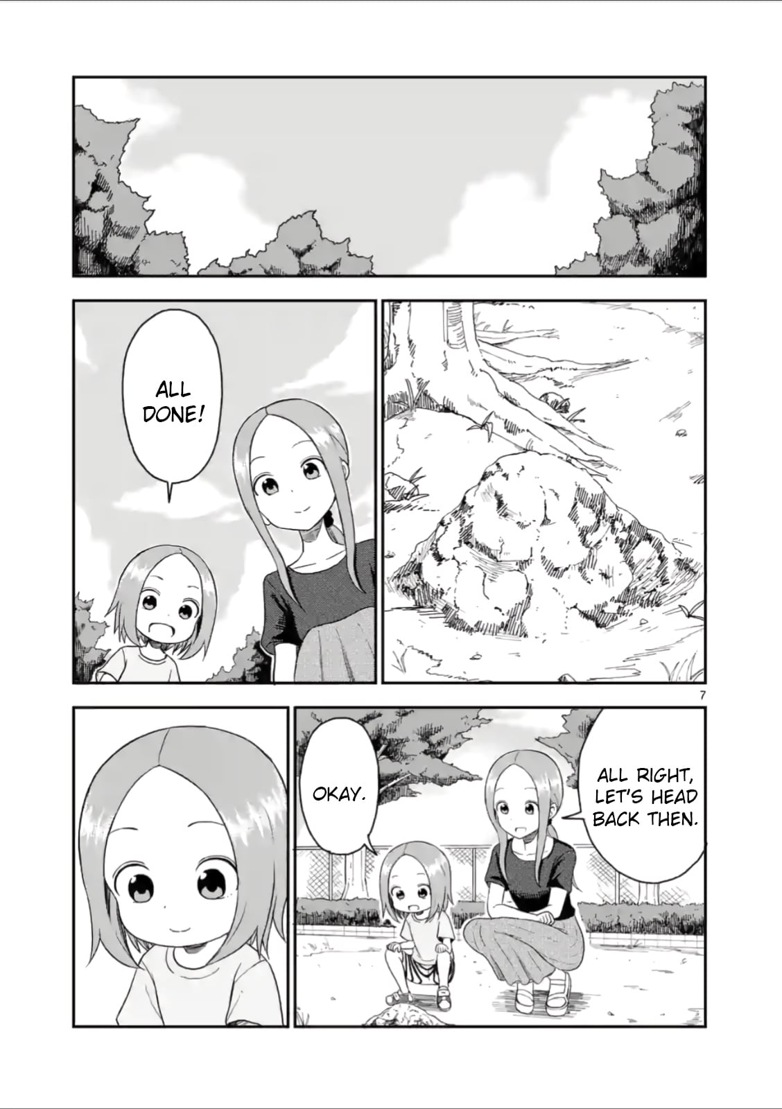 Karakai Jouzu no (Moto) Takagi-san chapter 50 - page 7