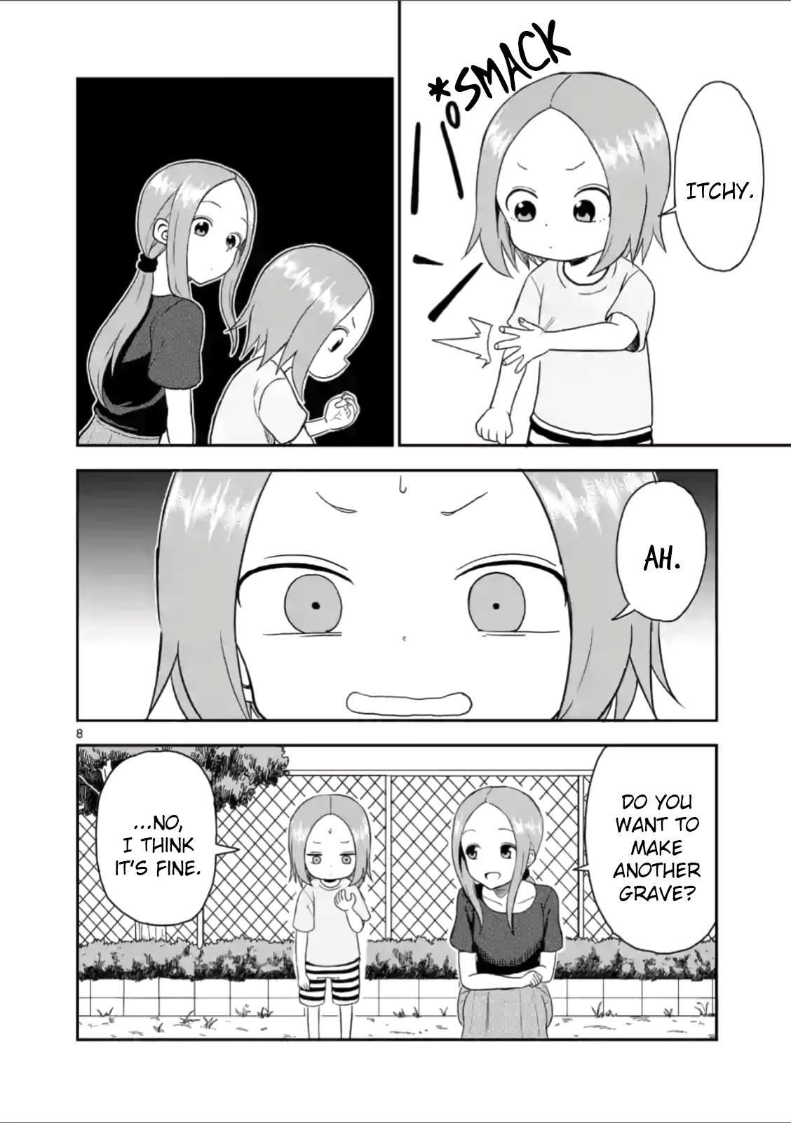Karakai Jouzu no (Moto) Takagi-san chapter 50 - page 8