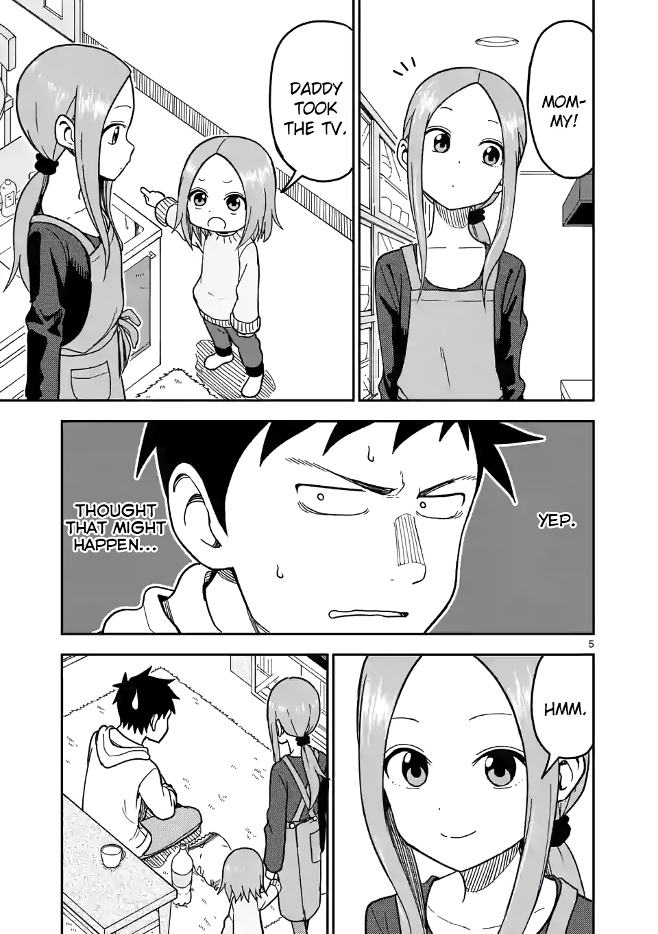 Karakai Jouzu no (Moto) Takagi-san chapter 126 - page 5
