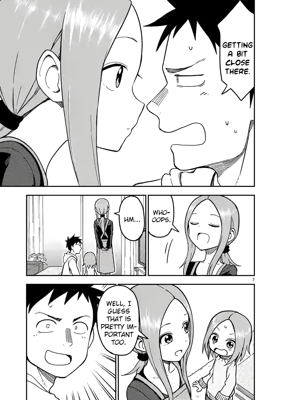 Karakai Jouzu no (Moto) Takagi-san chapter 126 - page 7
