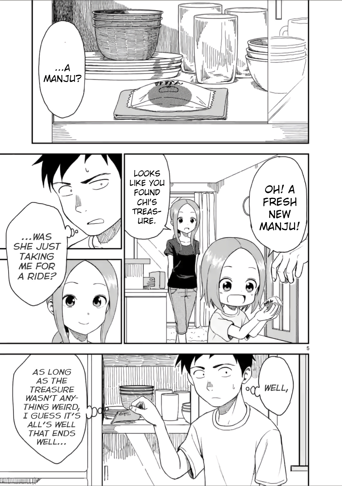 Karakai Jouzu no (Moto) Takagi-san chapter 53 - page 5