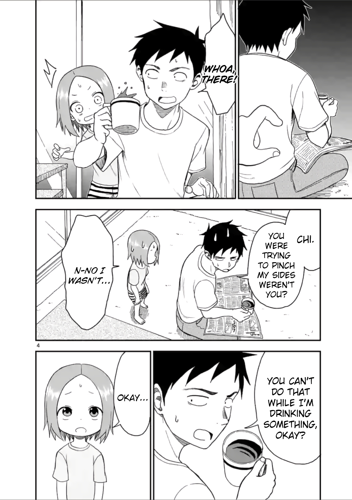 Karakai Jouzu no (Moto) Takagi-san chapter 54 - page 4