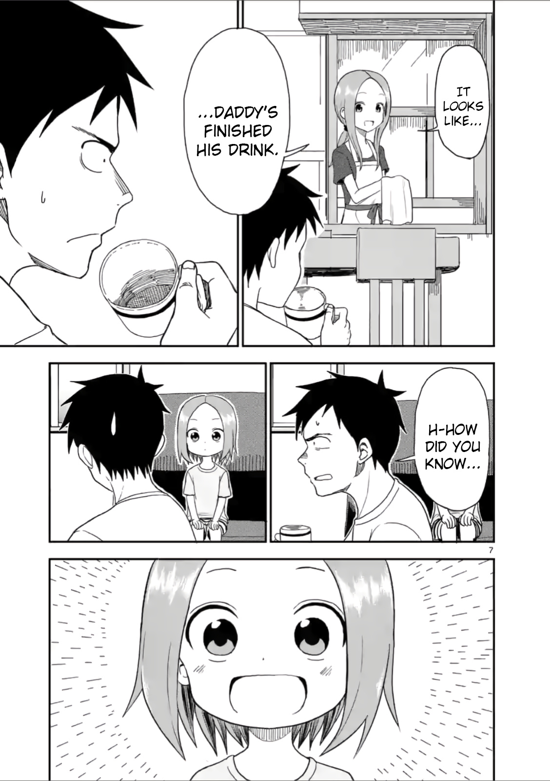 Karakai Jouzu no (Moto) Takagi-san chapter 54 - page 7