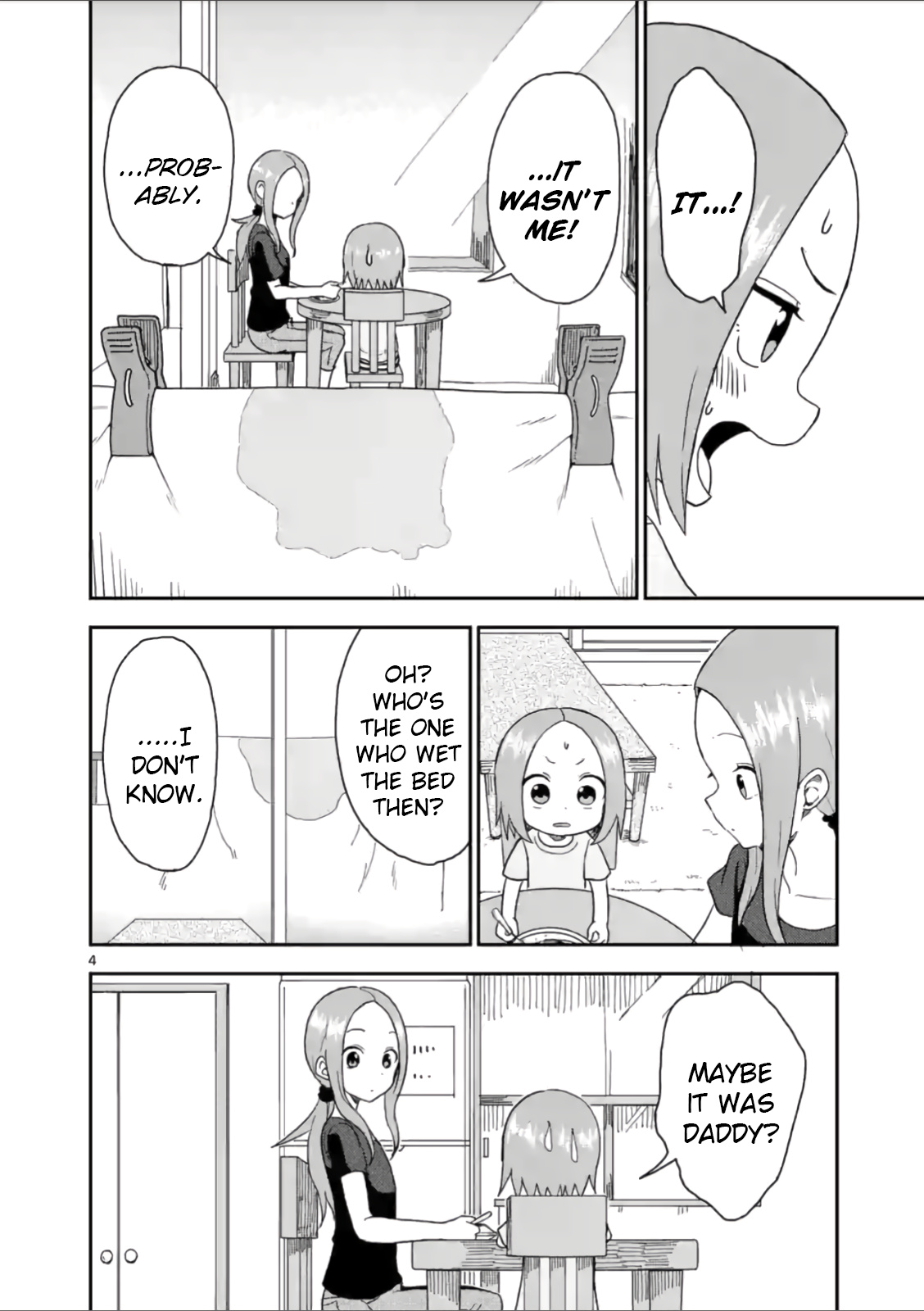 Karakai Jouzu no (Moto) Takagi-san chapter 55 - page 4