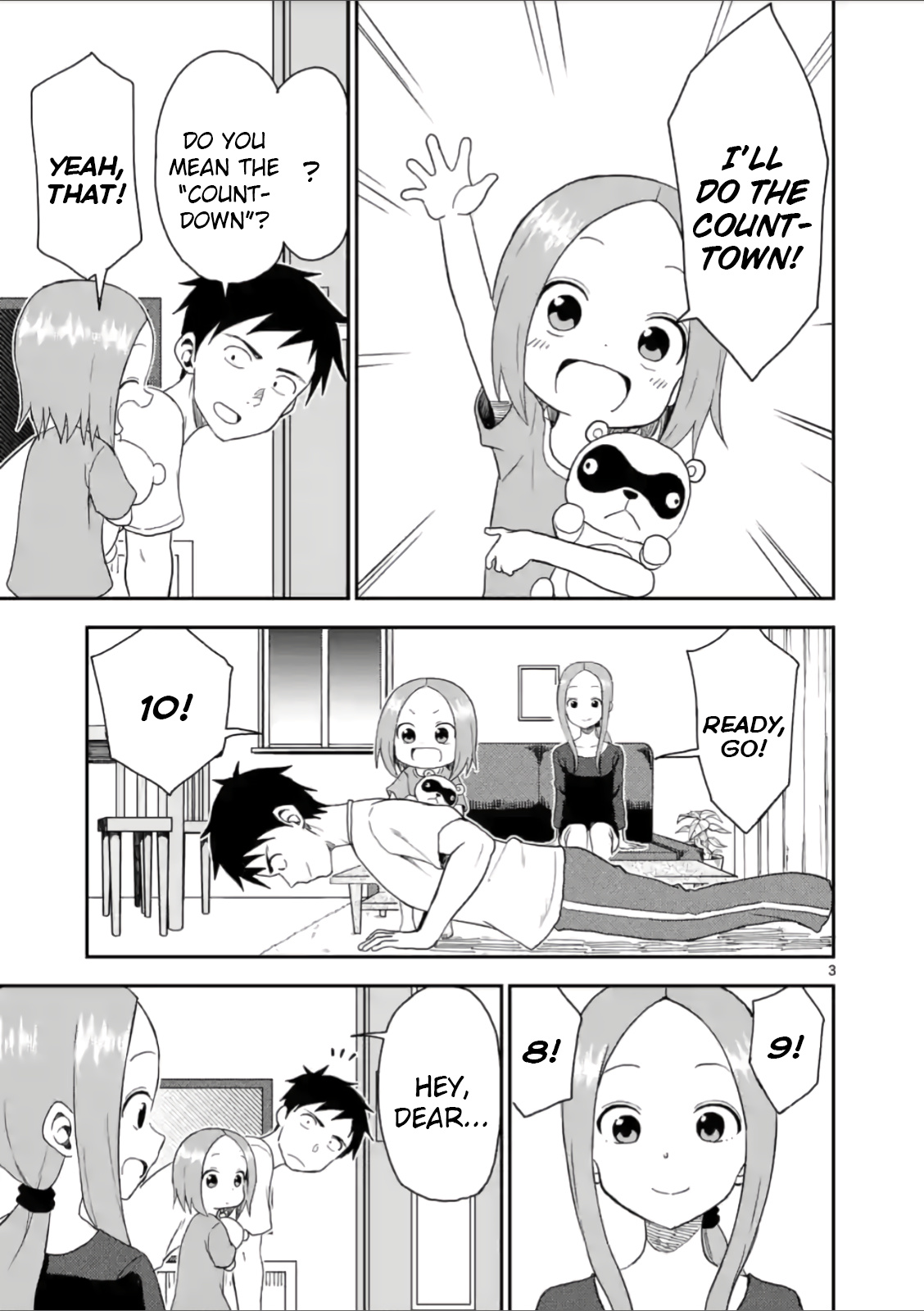 Karakai Jouzu no (Moto) Takagi-san chapter 57 - page 3