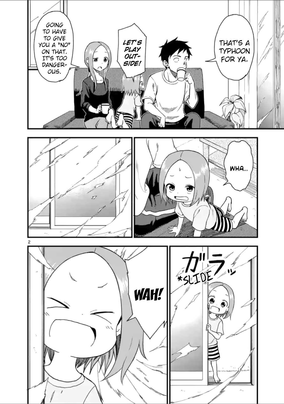 Karakai Jouzu no (Moto) Takagi-san chapter 58 - page 2
