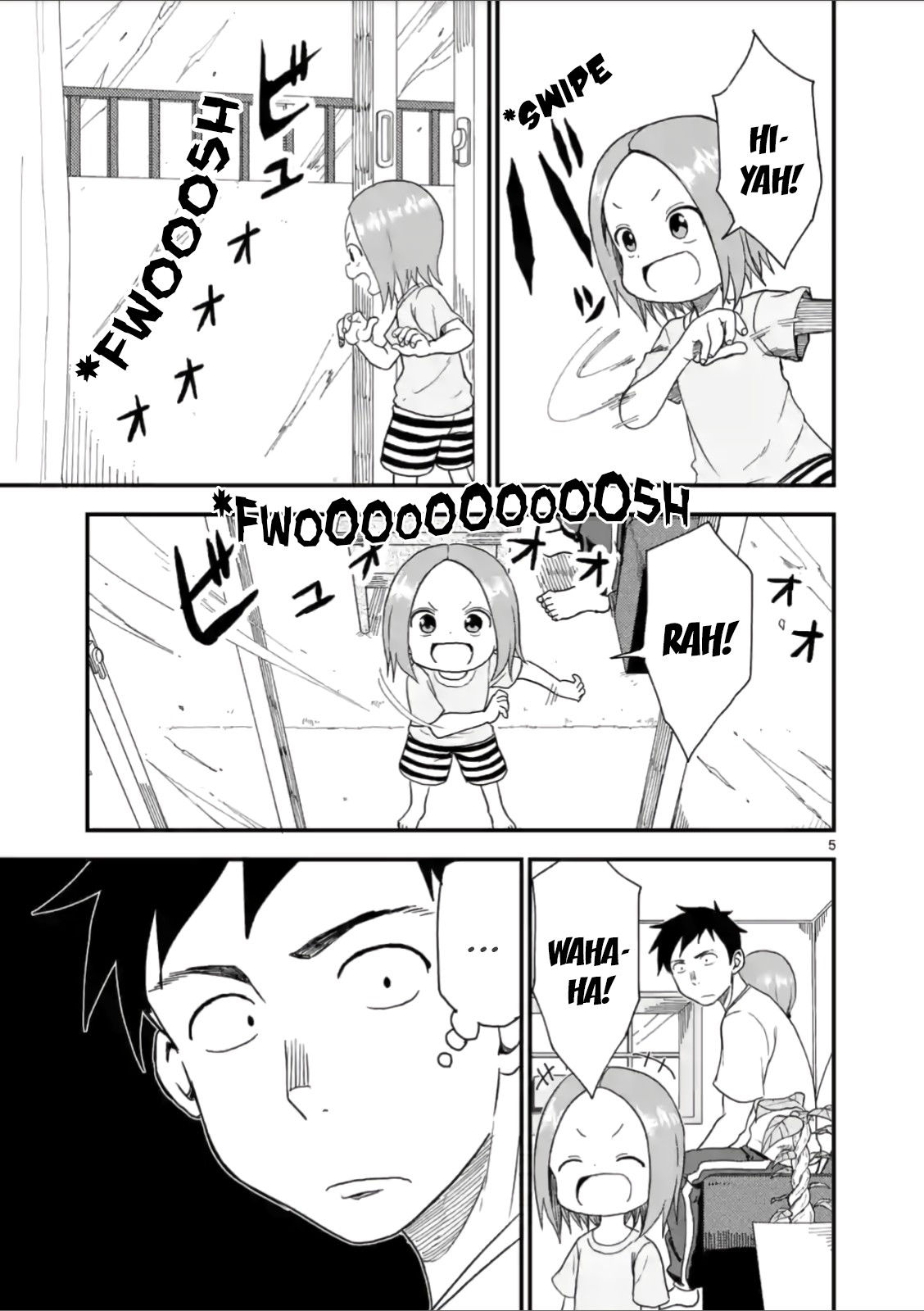 Karakai Jouzu no (Moto) Takagi-san chapter 58 - page 5