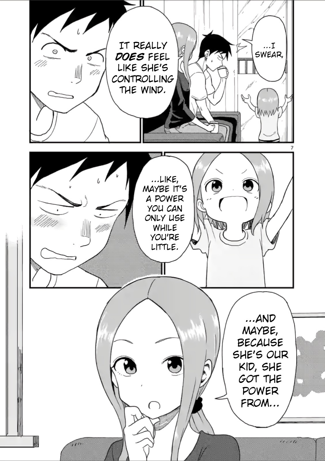 Karakai Jouzu no (Moto) Takagi-san chapter 58 - page 7
