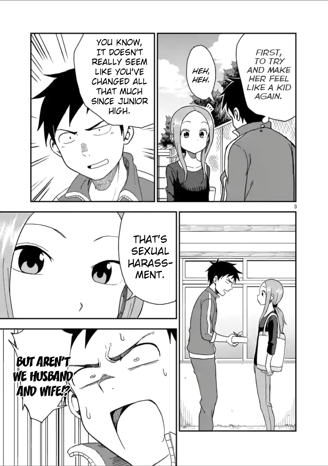 Karakai Jouzu no (Moto) Takagi-san chapter 60 - page 3