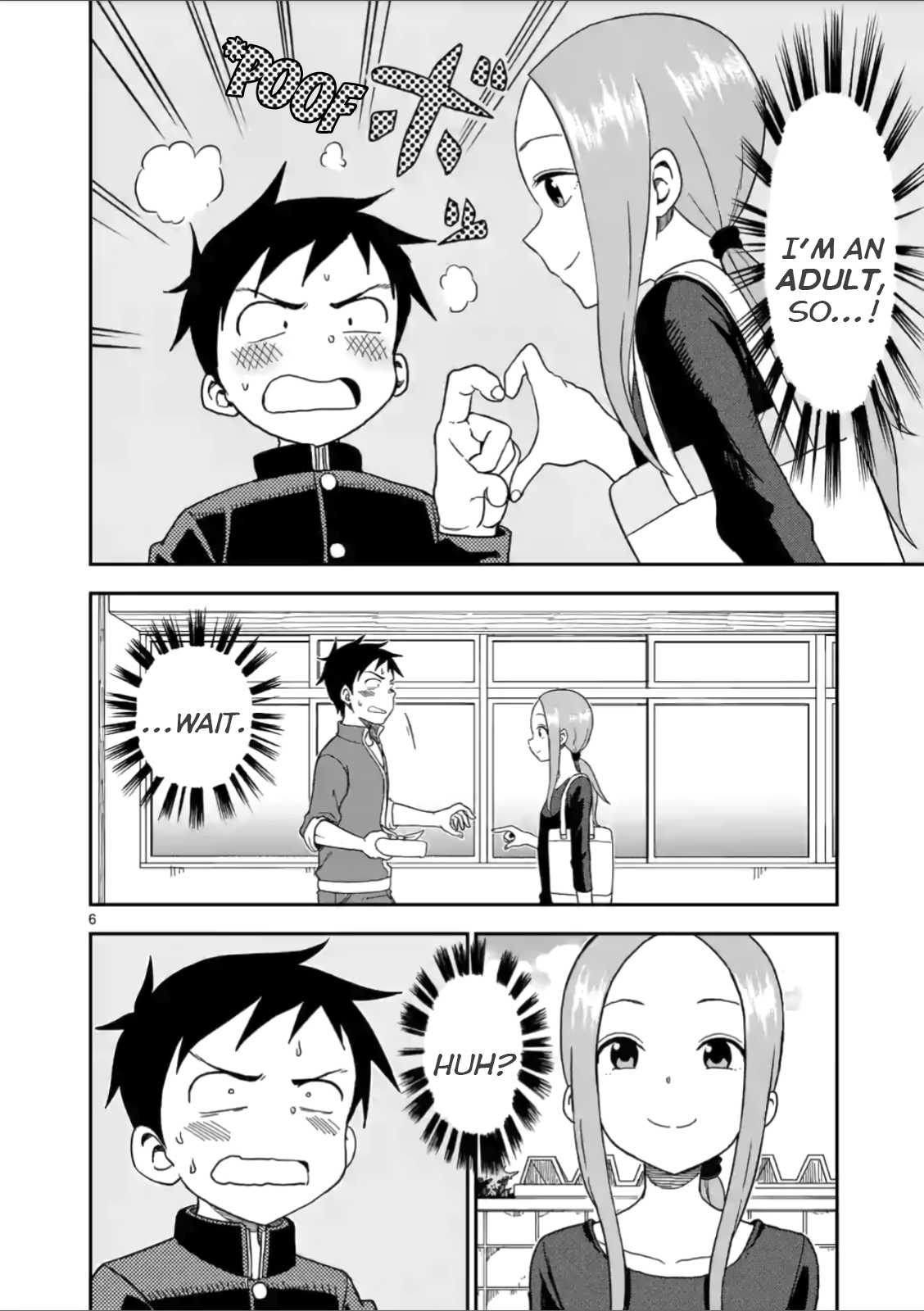 Karakai Jouzu no (Moto) Takagi-san chapter 60 - page 6
