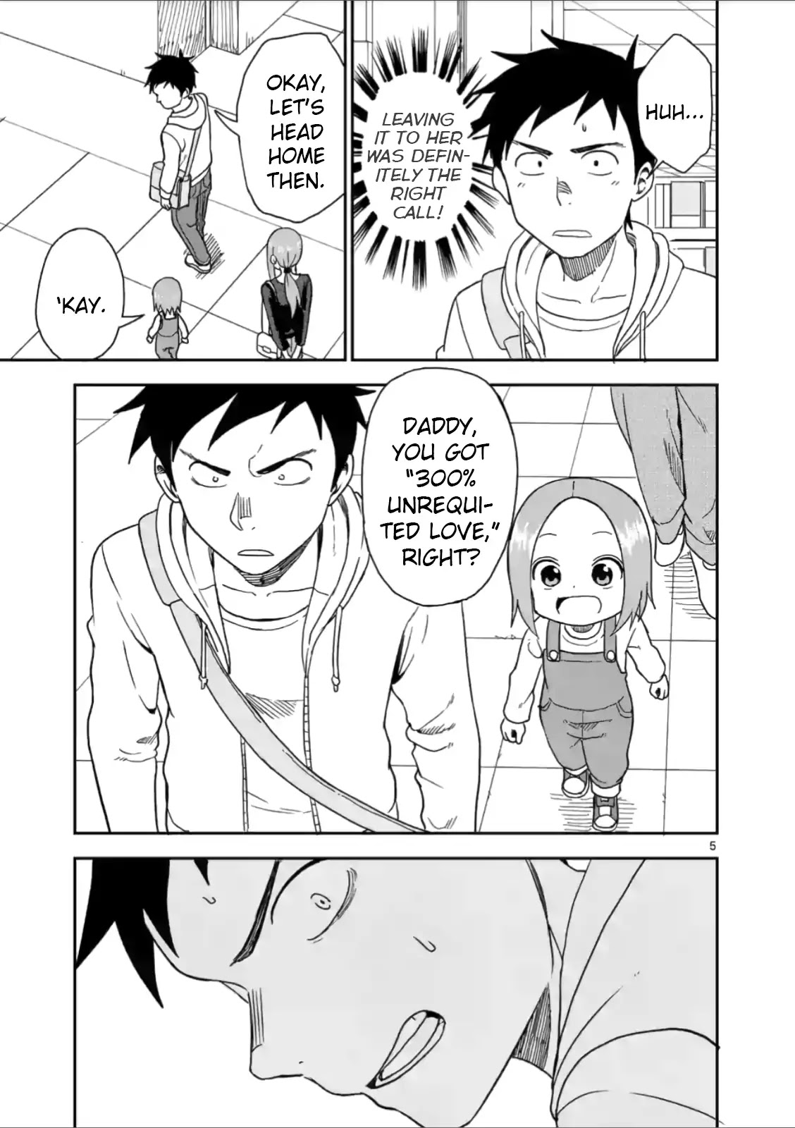 Karakai Jouzu no (Moto) Takagi-san chapter 61 - page 5