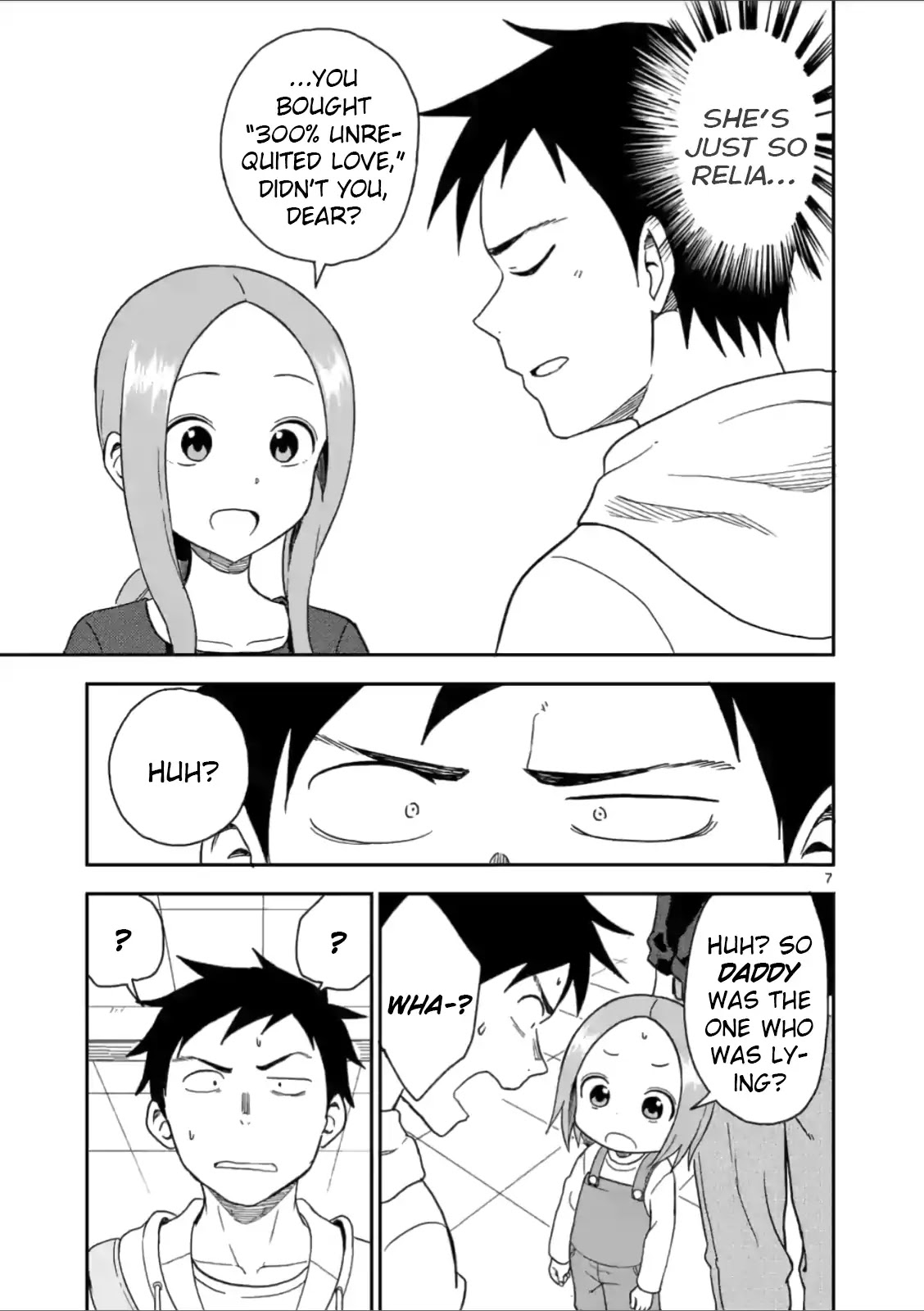 Karakai Jouzu no (Moto) Takagi-san chapter 61 - page 7