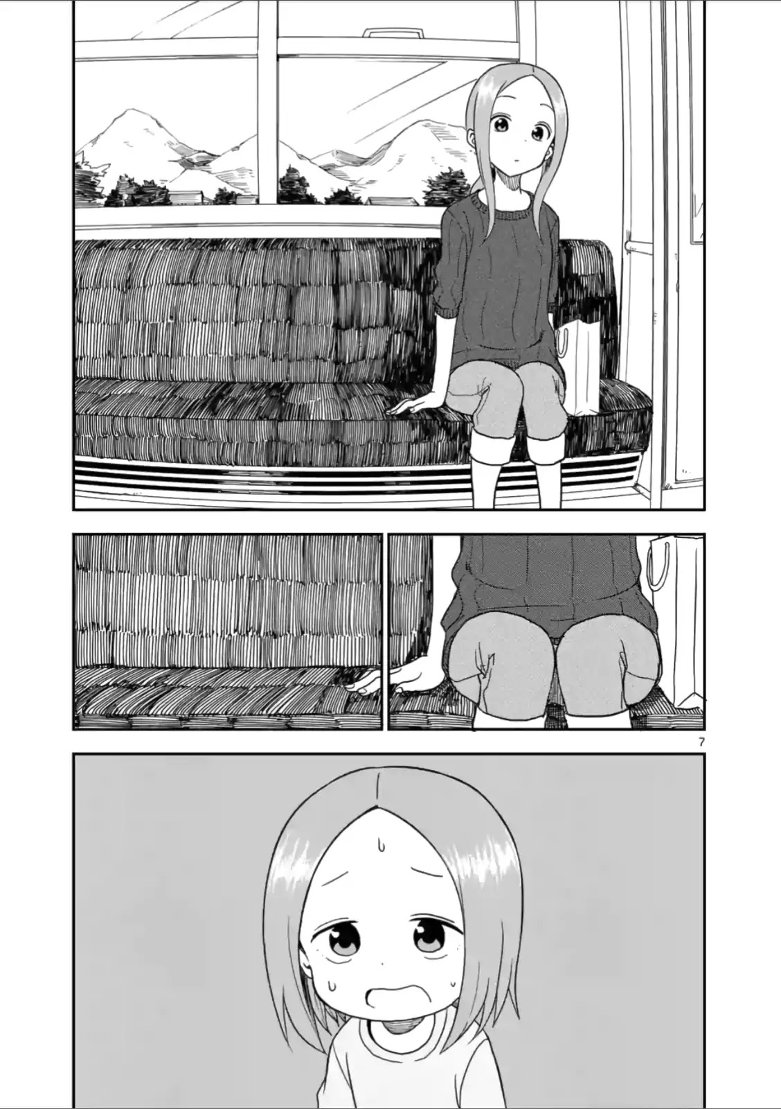 Karakai Jouzu no (Moto) Takagi-san chapter 62 - page 7