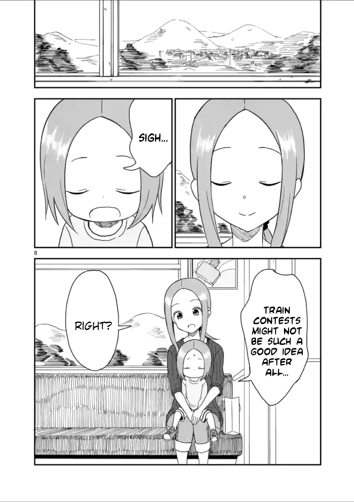 Karakai Jouzu no (Moto) Takagi-san chapter 62 - page 8