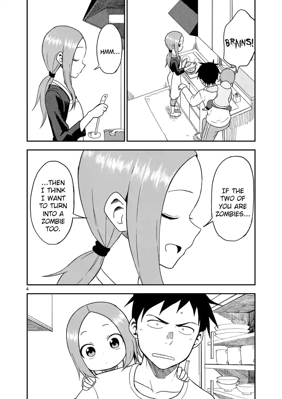 Karakai Jouzu no (Moto) Takagi-san chapter 63 - page 4