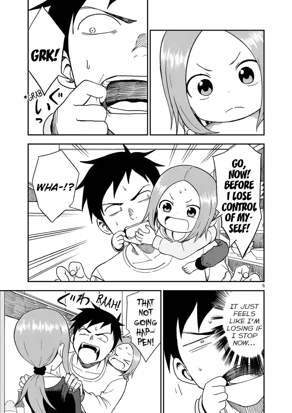Karakai Jouzu no (Moto) Takagi-san chapter 63 - page 5