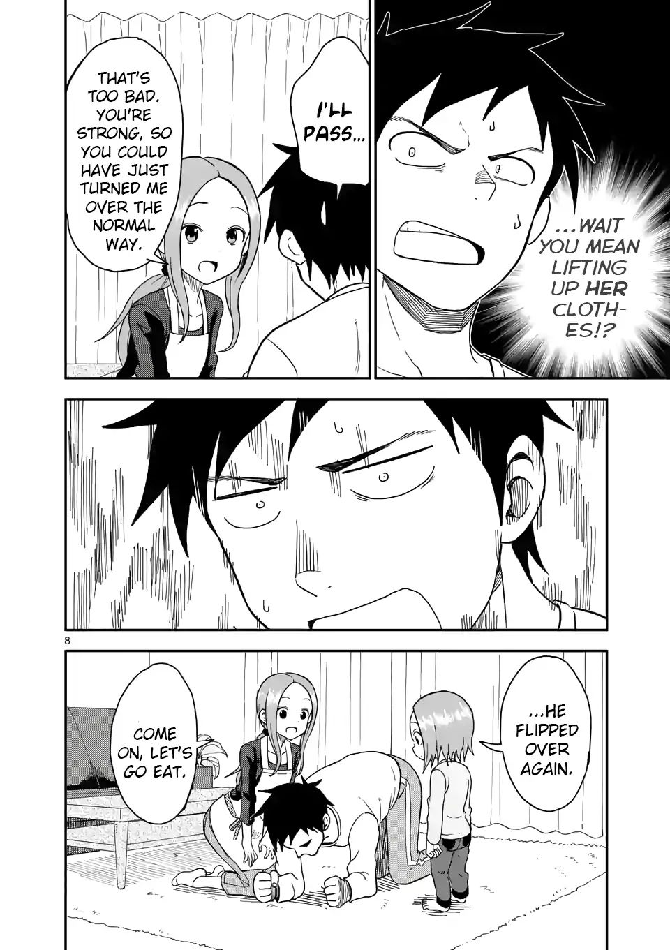 Karakai Jouzu no (Moto) Takagi-san chapter 65 - page 8