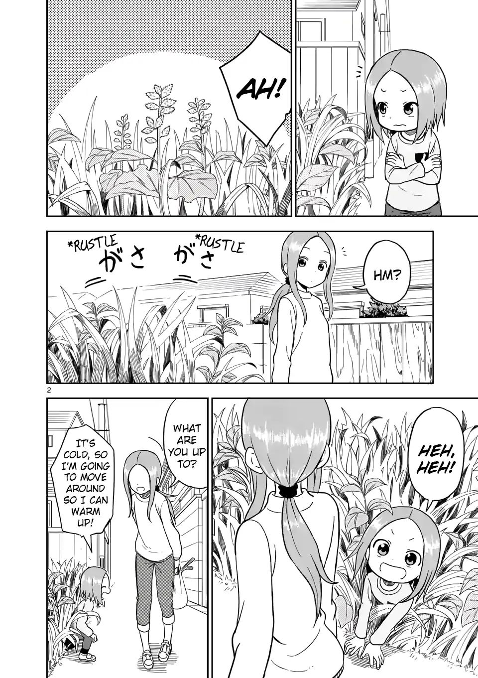 Karakai Jouzu no (Moto) Takagi-san chapter 66 - page 2