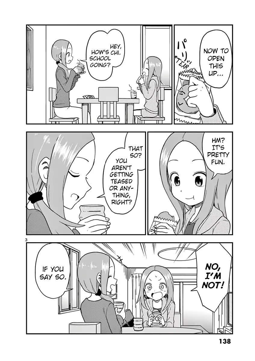 Karakai Jouzu no (Moto) Takagi-san chapter 67.5 - page 3