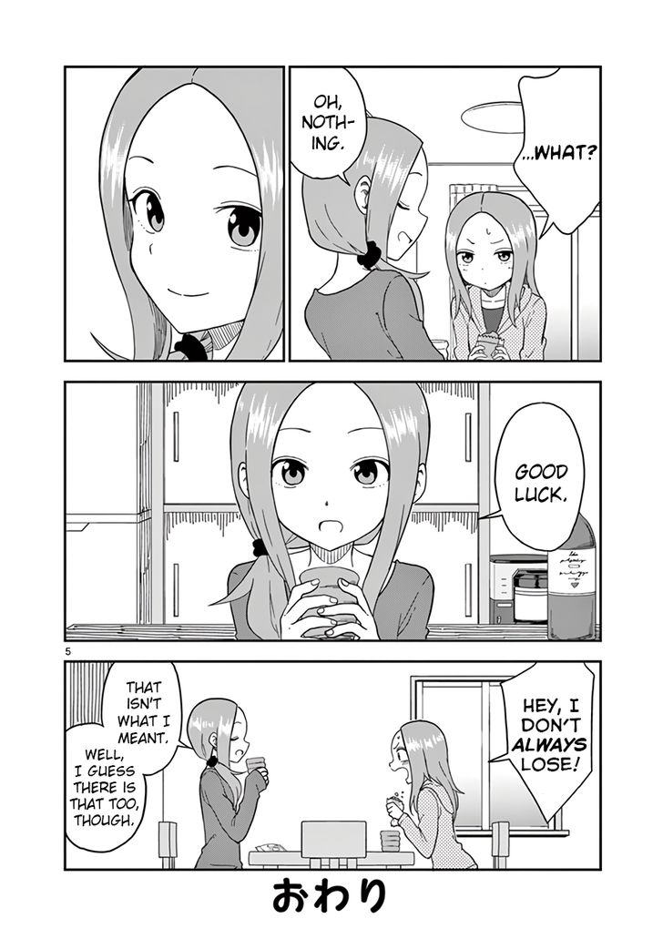 Karakai Jouzu no (Moto) Takagi-san chapter 67.6 - page 6