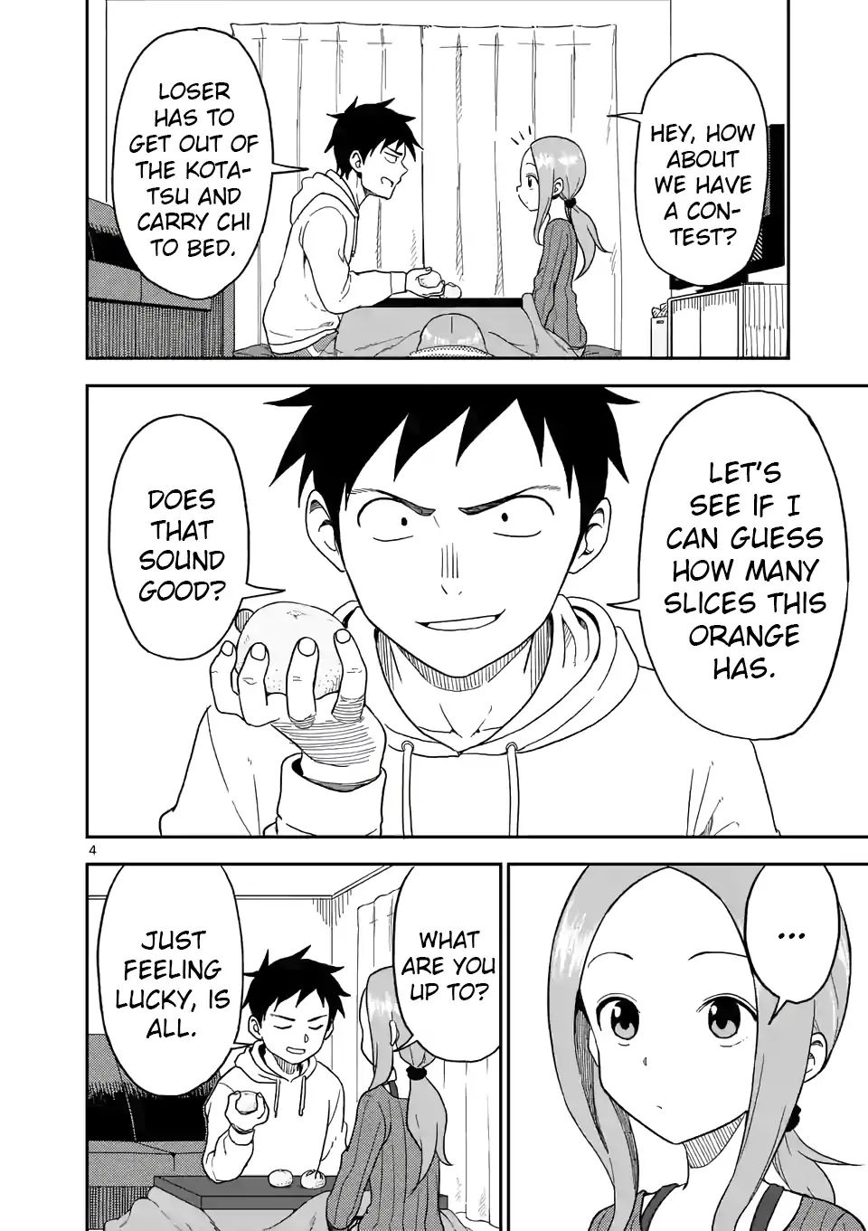 Karakai Jouzu no (Moto) Takagi-san chapter 68 - page 4