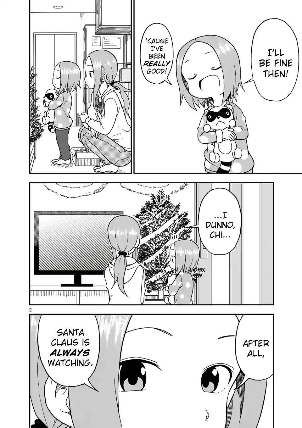 Karakai Jouzu no (Moto) Takagi-san chapter 69 - page 2