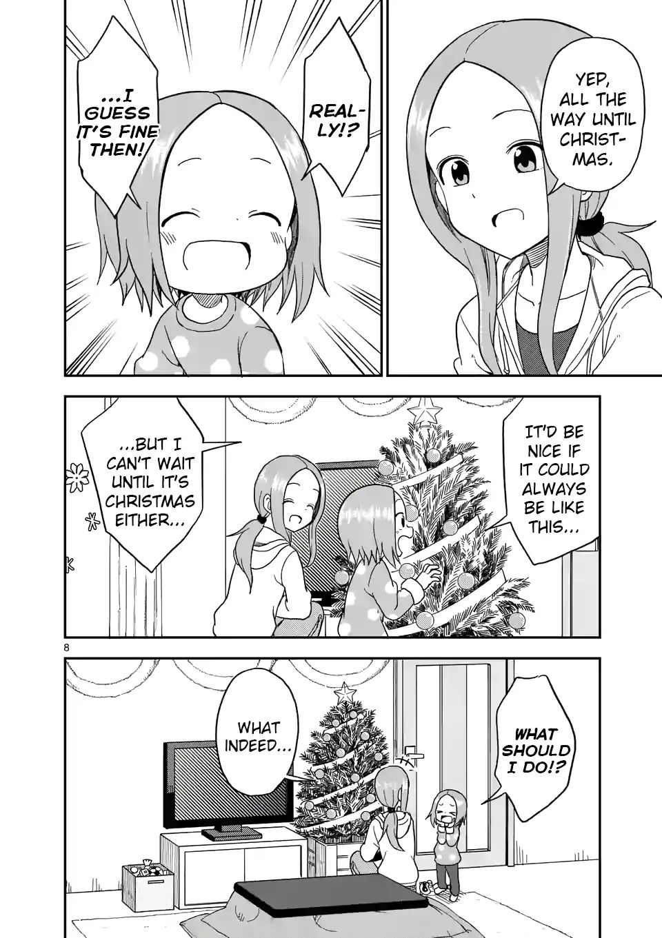 Karakai Jouzu no (Moto) Takagi-san chapter 69 - page 8