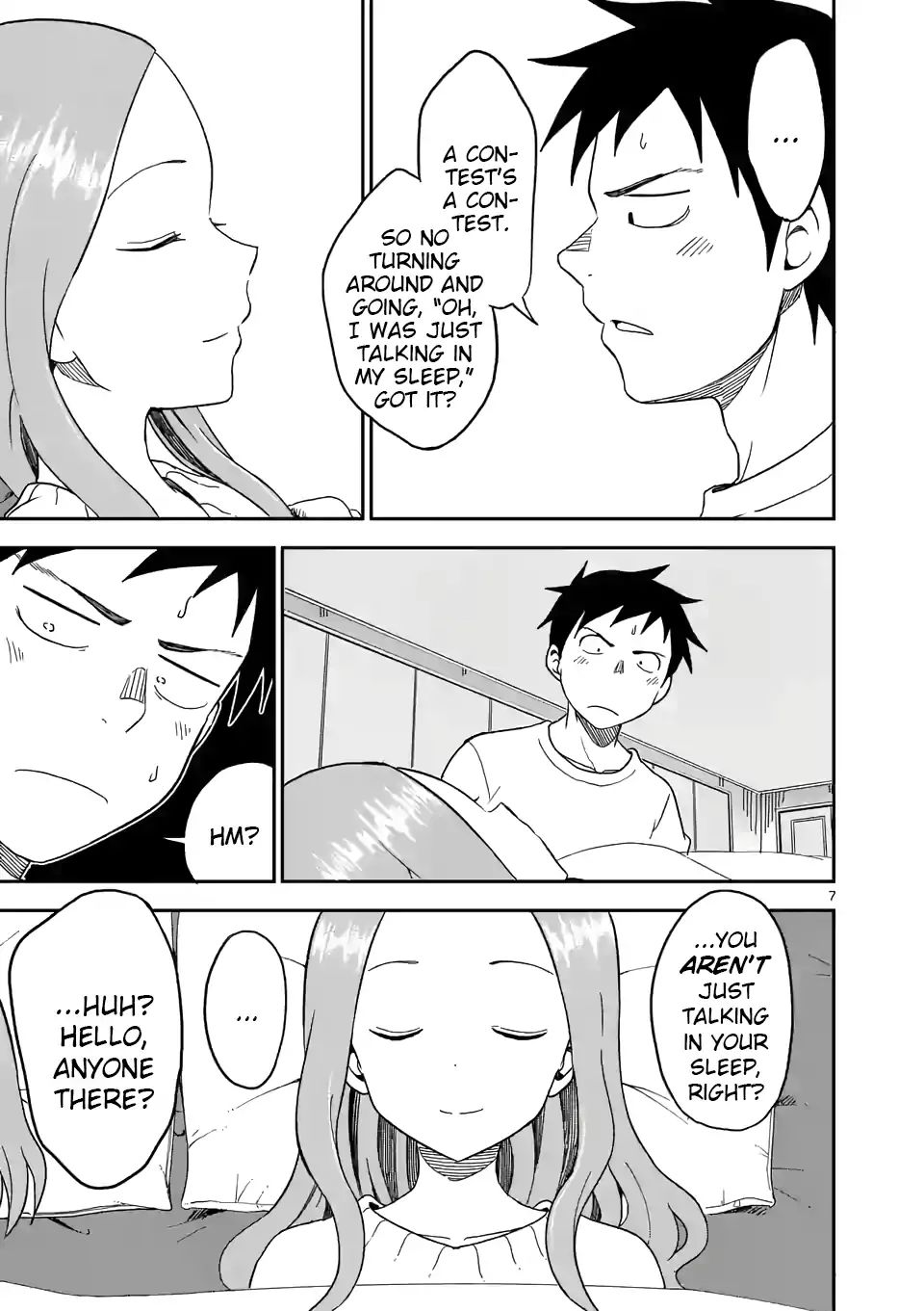Karakai Jouzu no (Moto) Takagi-san chapter 70 - page 7