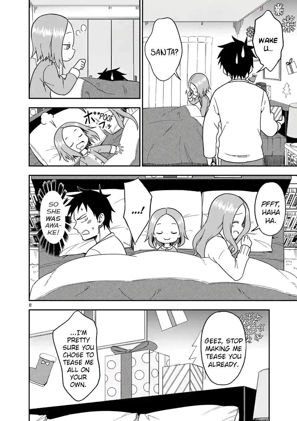 Karakai Jouzu no (Moto) Takagi-san chapter 70 - page 8