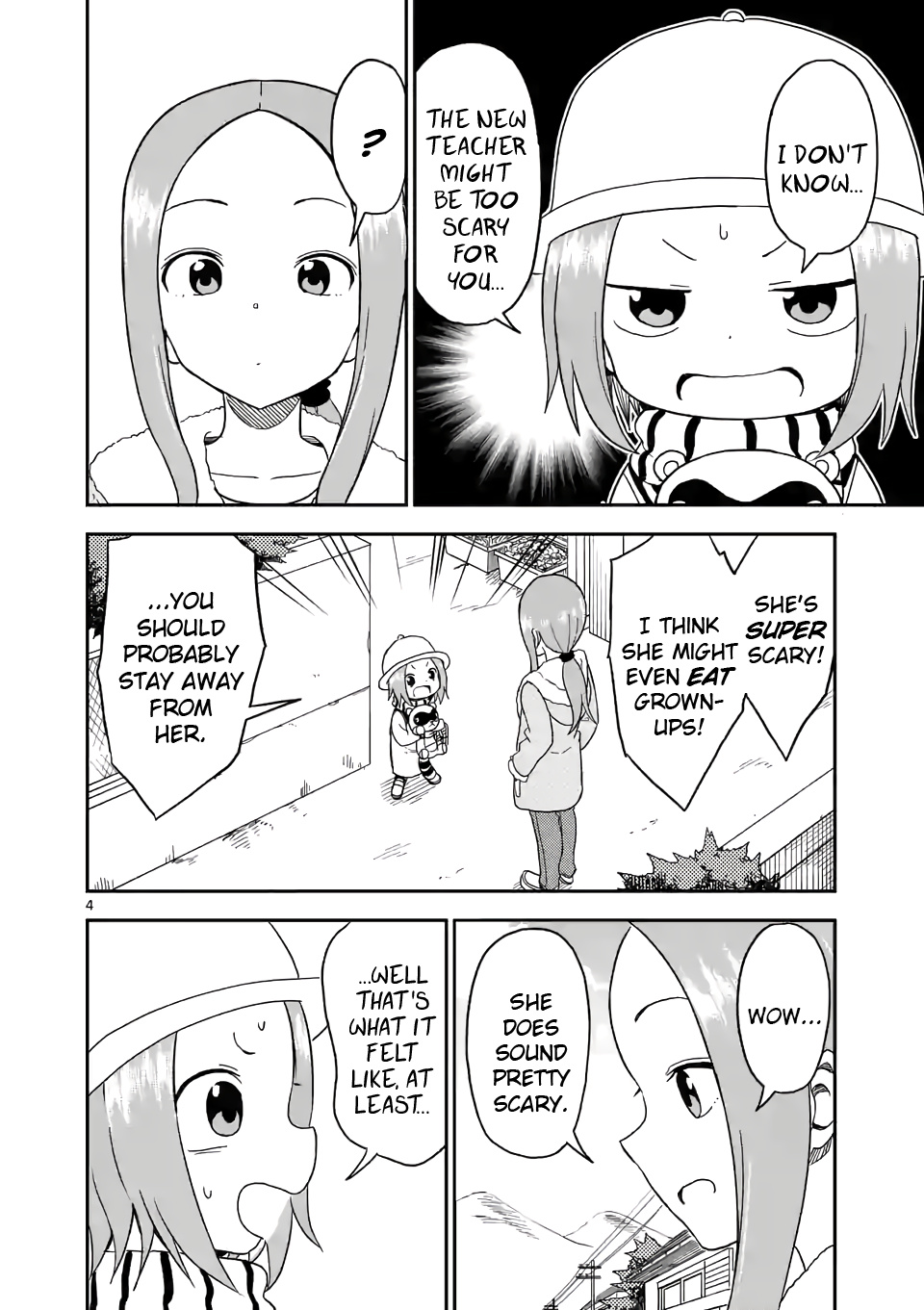 Karakai Jouzu no (Moto) Takagi-san chapter 72 - page 4