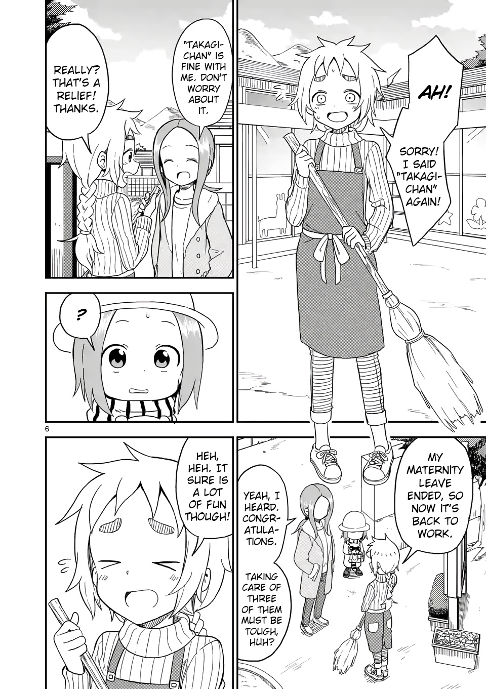 Karakai Jouzu no (Moto) Takagi-san chapter 72 - page 6