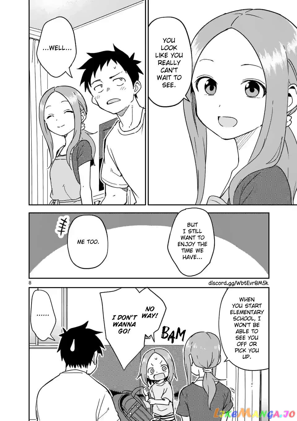 Karakai Jouzu no (Moto) Takagi-san Chapter 292 - page 8