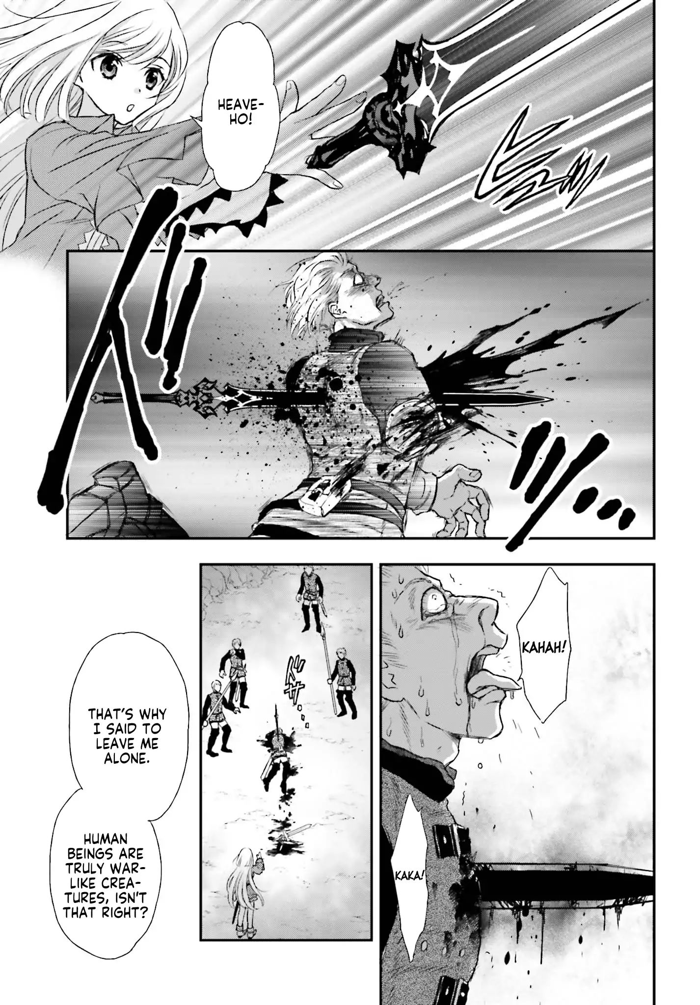 The Little Girl Raised By Death Hold The Sword Of Death Tight chapter 1 - page 12