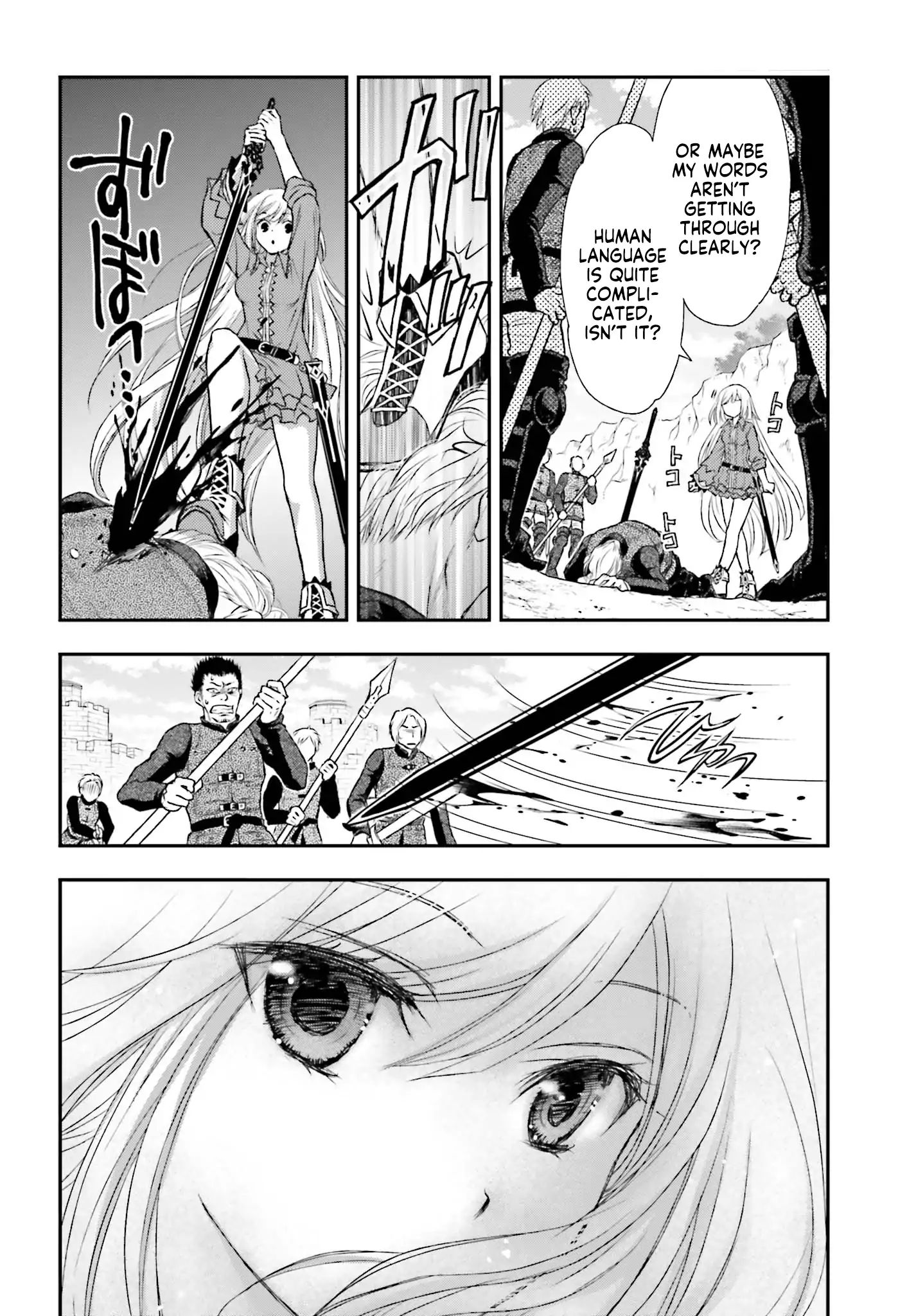 The Little Girl Raised By Death Hold The Sword Of Death Tight chapter 1 - page 13