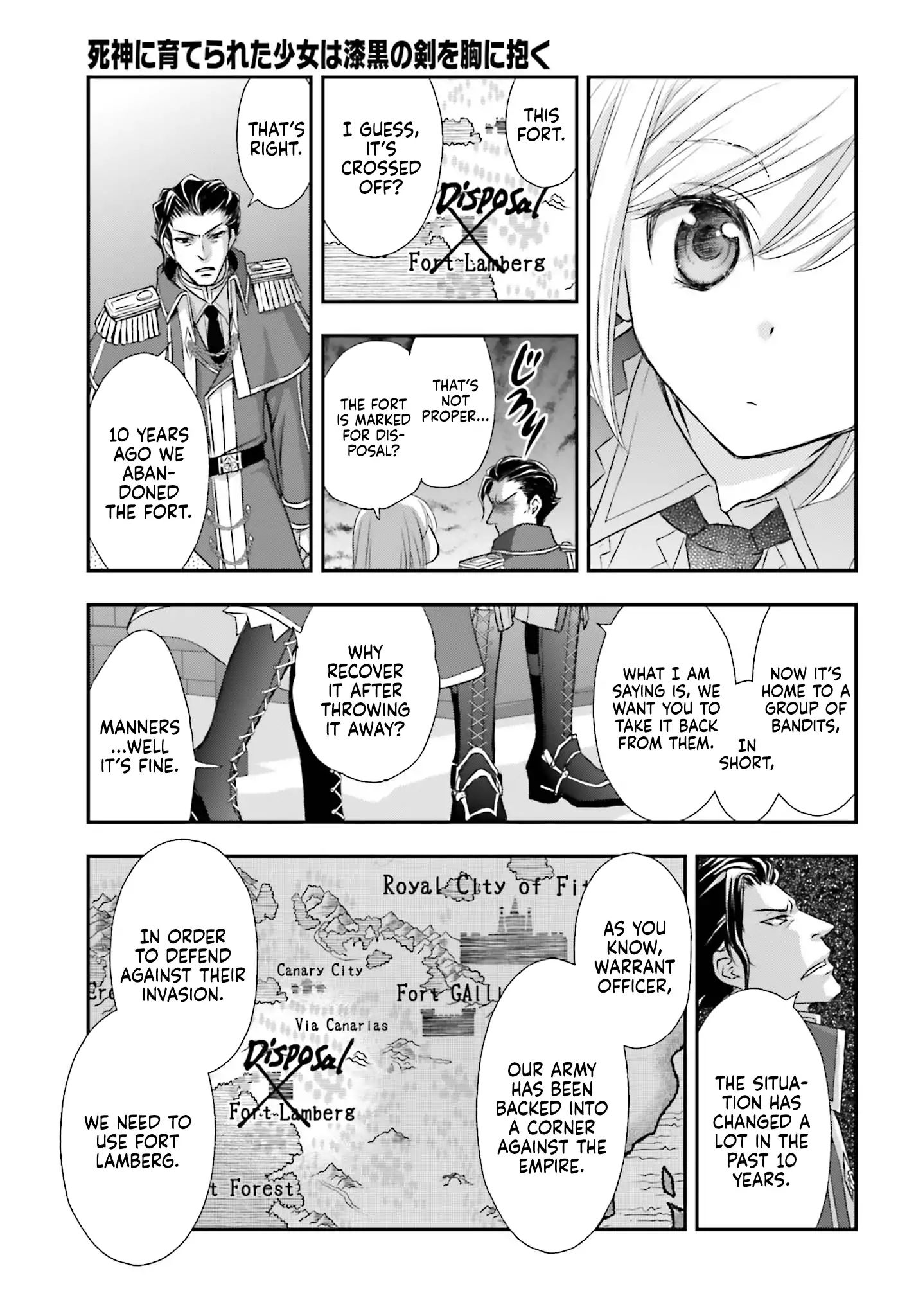 The Little Girl Raised By Death Hold The Sword Of Death Tight Chapter 3 - page 24