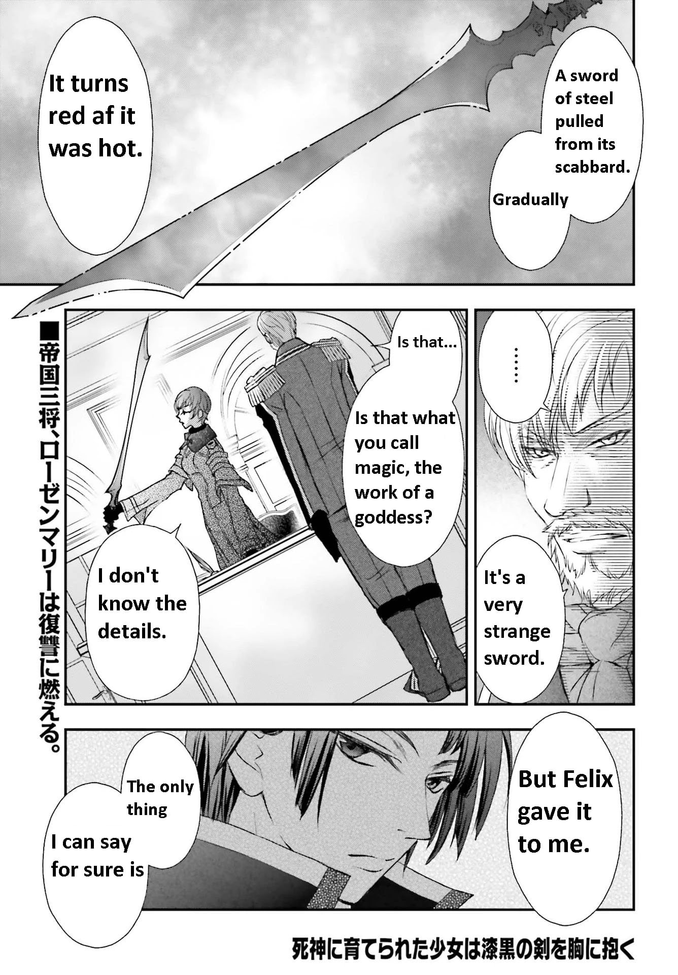 The Little Girl Raised By Death Hold The Sword Of Death Tight chapter 20 - page 1