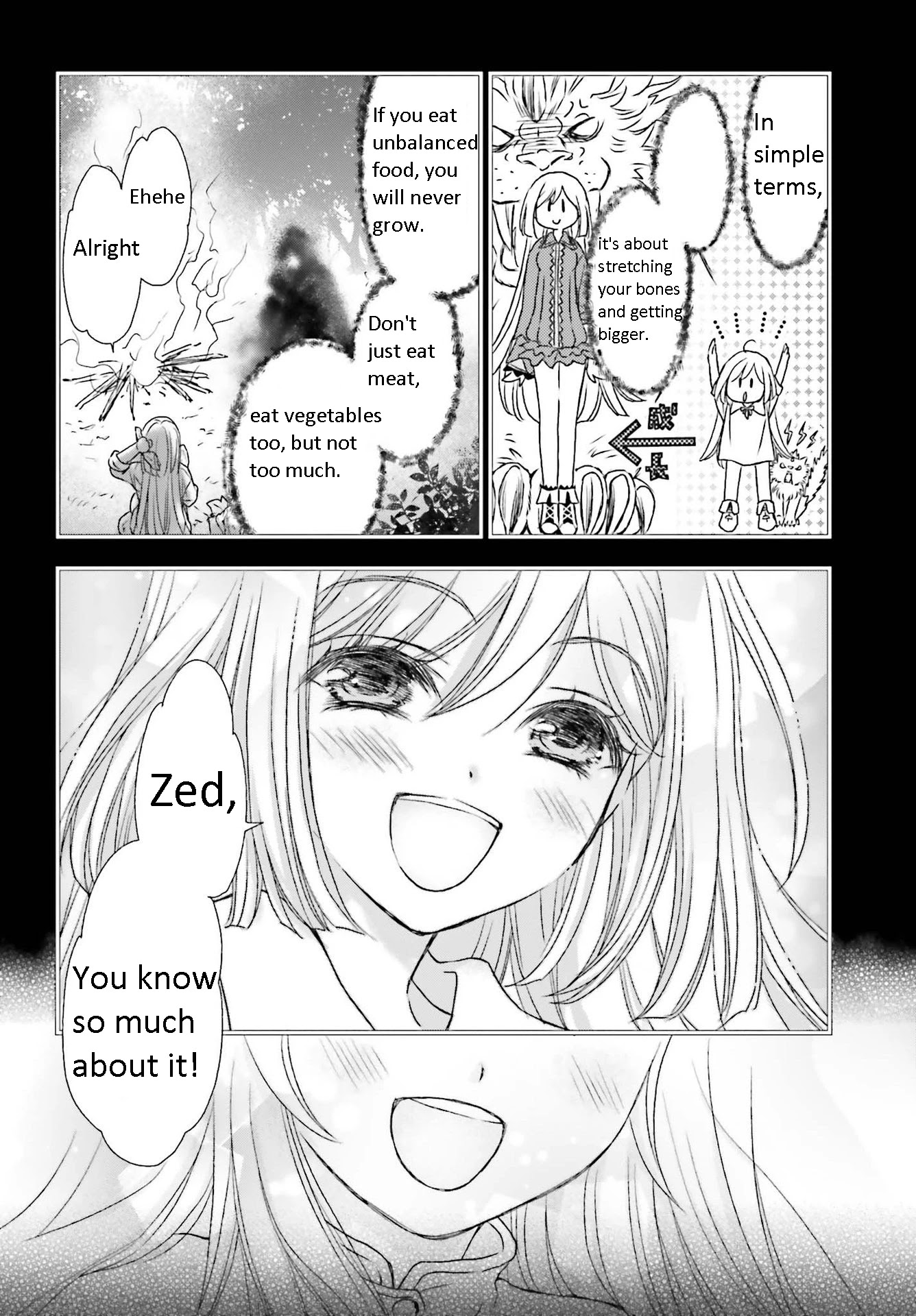 The Little Girl Raised By Death Hold The Sword Of Death Tight chapter 20 - page 14