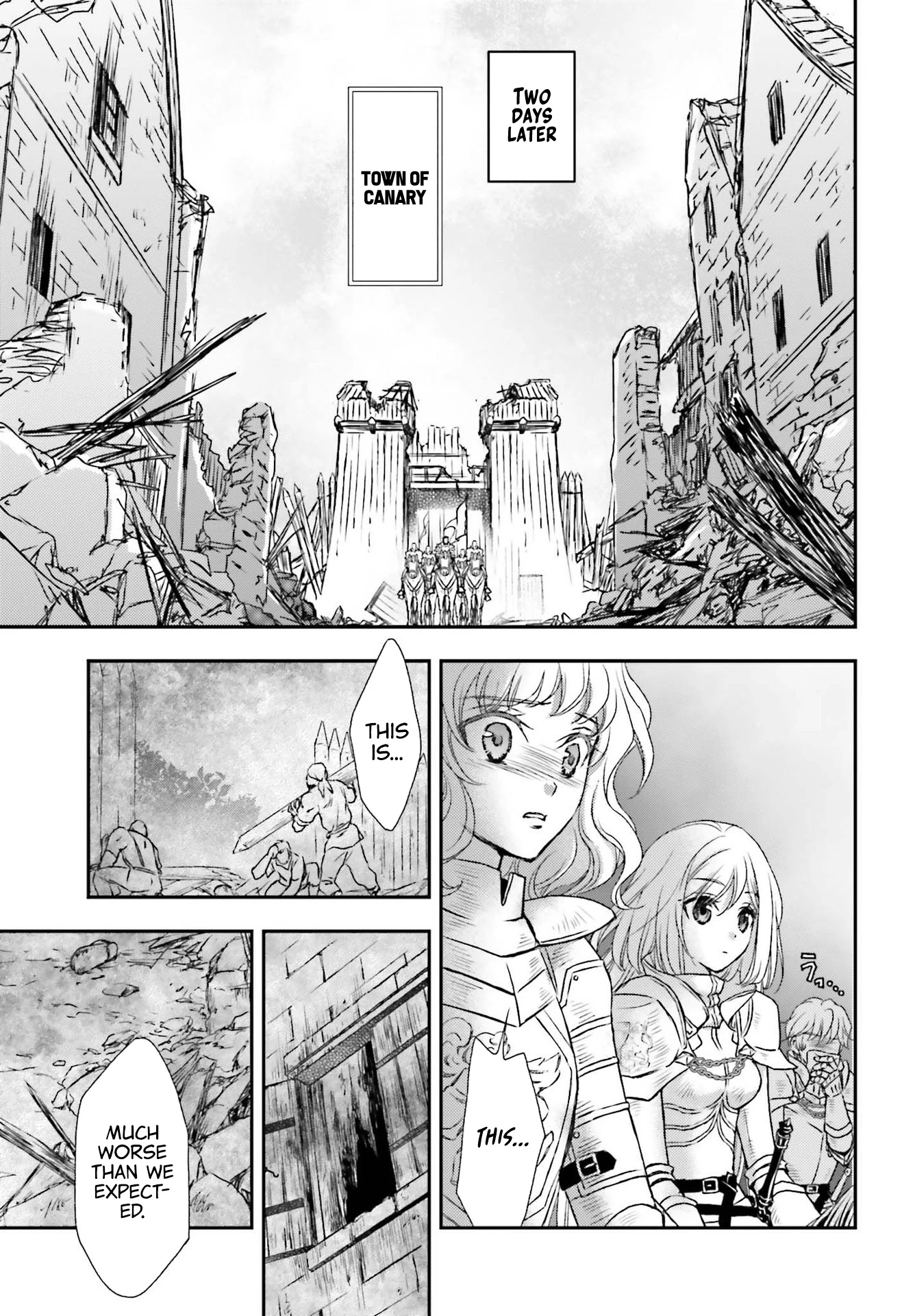 The Little Girl Raised By Death Hold The Sword Of Death Tight chapter 21 - page 12