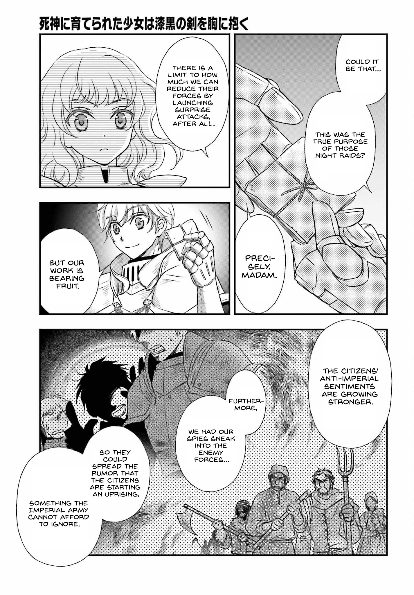 The Little Girl Raised By Death Hold The Sword Of Death Tight chapter 34 - page 4