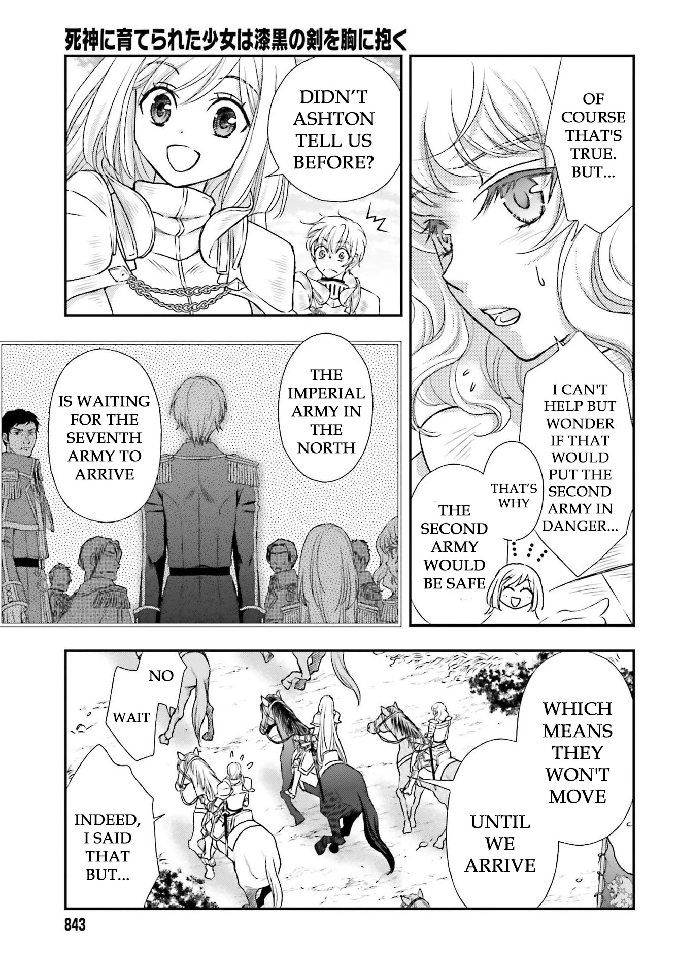 The Little Girl Raised By Death Hold The Sword Of Death Tight chapter 22 - page 5