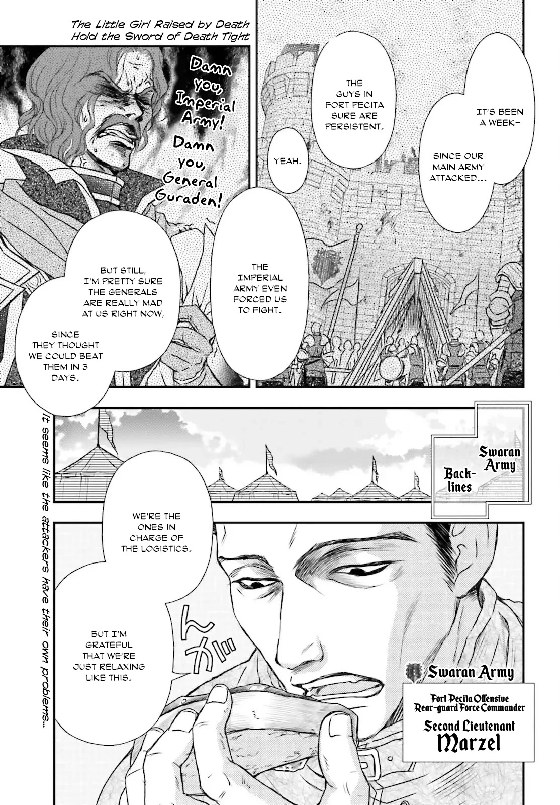 The Little Girl Raised By Death Hold The Sword Of Death Tight chapter 23 - page 1
