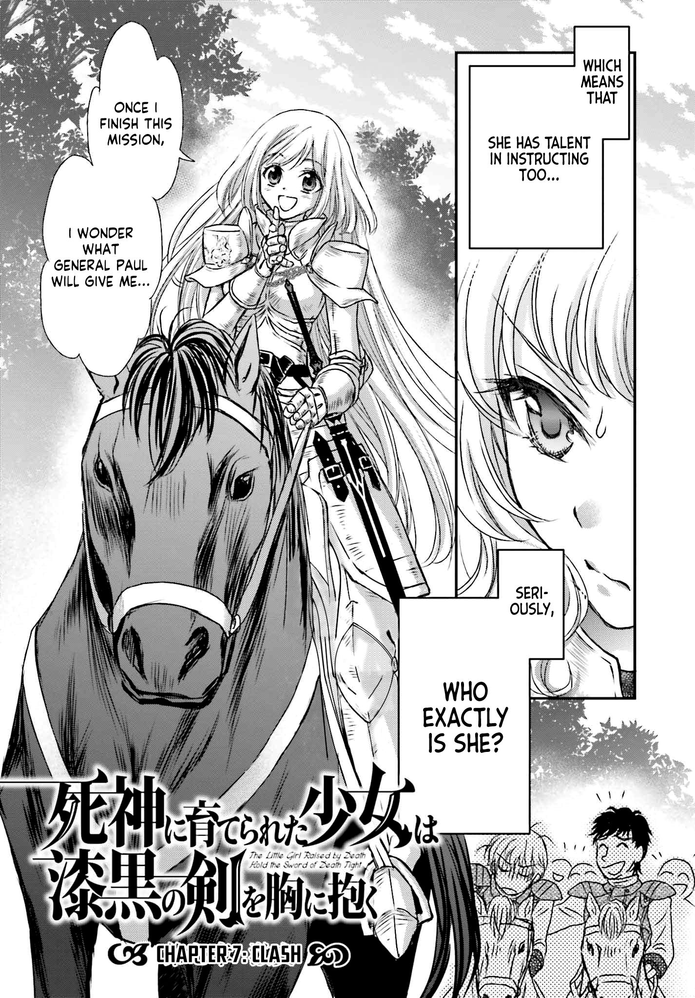 The Little Girl Raised By Death Hold The Sword Of Death Tight Chapter 7 - page 5